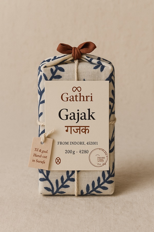 Gathri Morena Gajak · 200g packaging